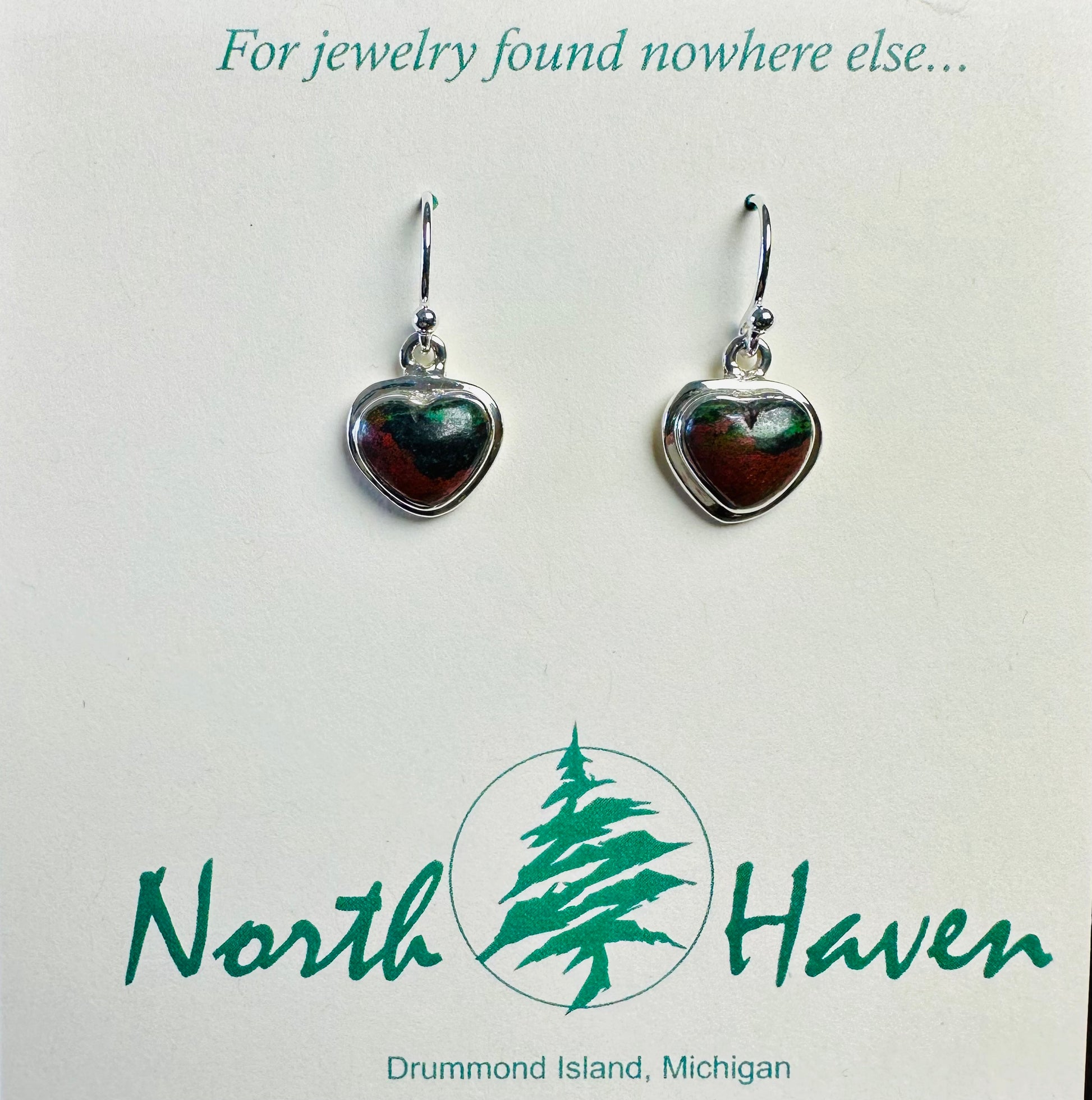 Sonora Sunrise Heart Wire Earrings