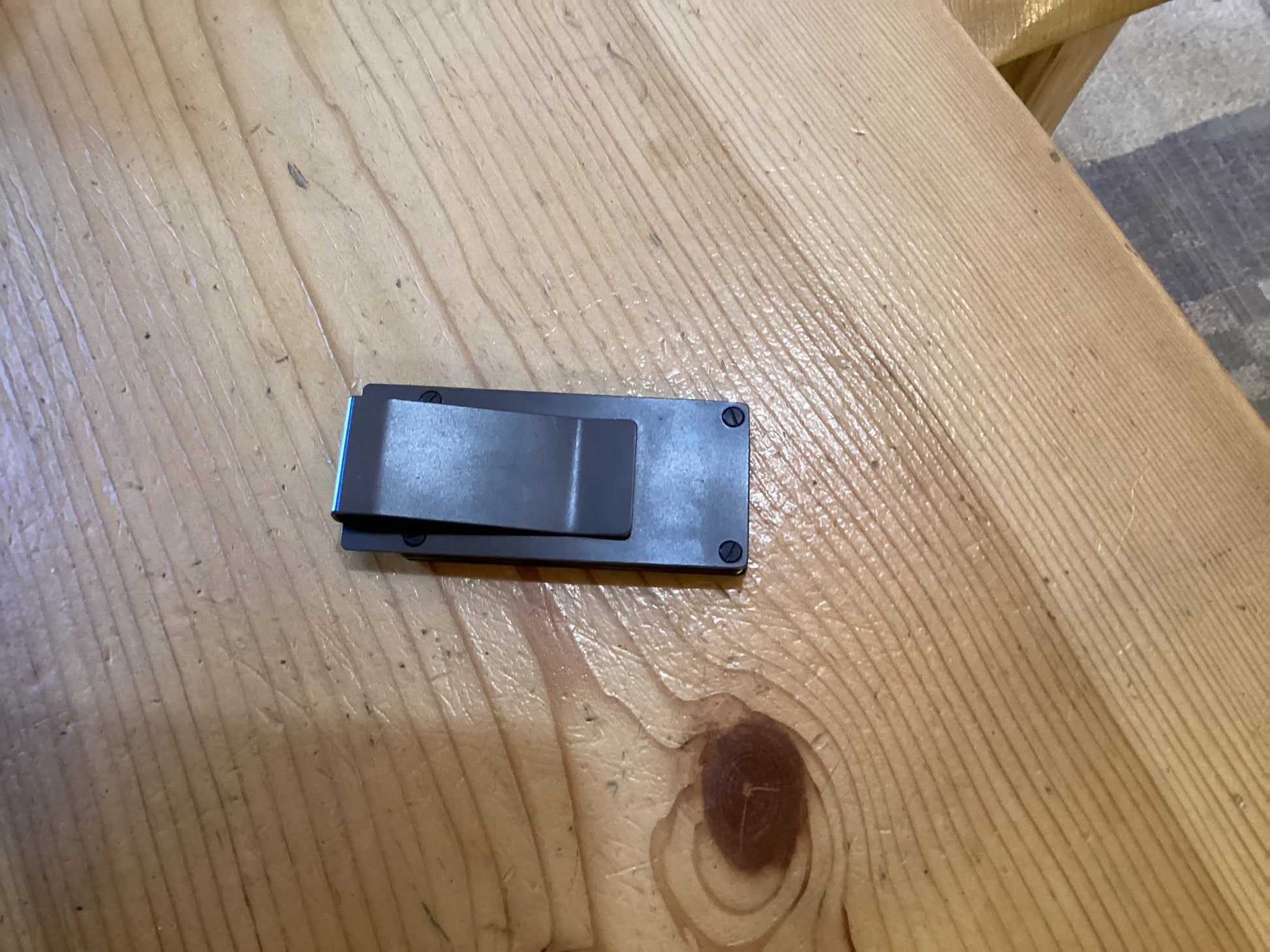 Slip Blade Money Clip Knife