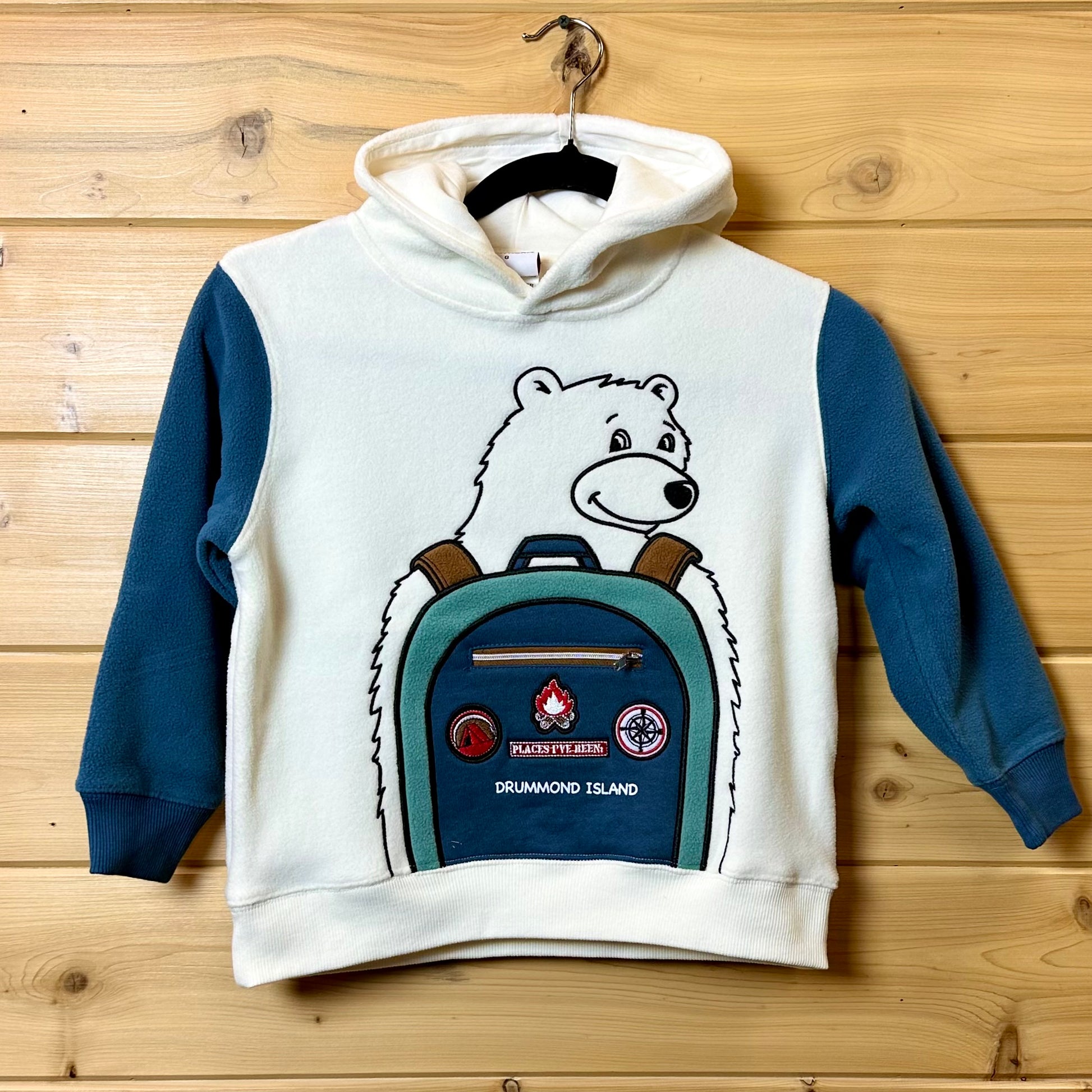 Kids Bear backpack hoody