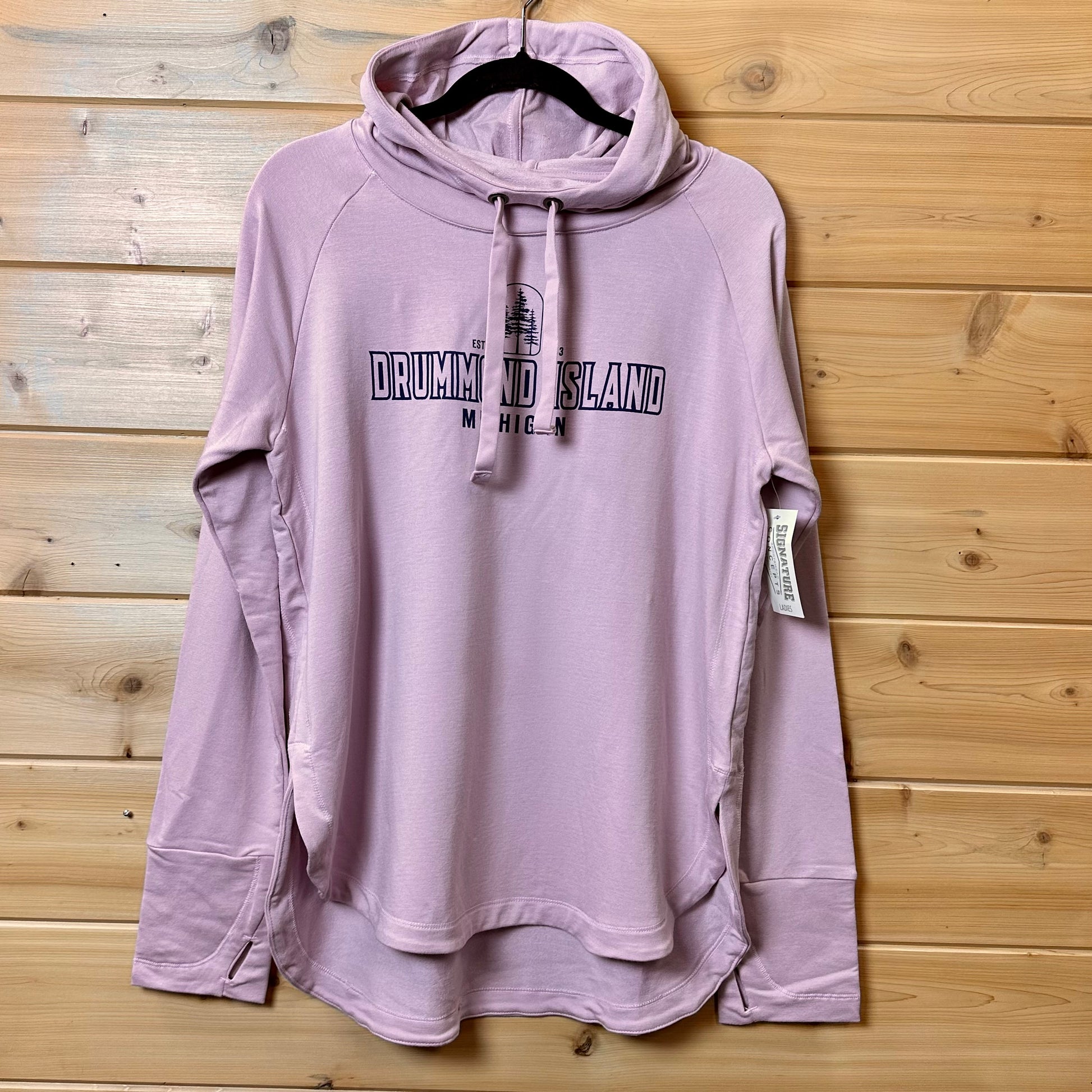 French Terry Ladies Scuba Hoodie