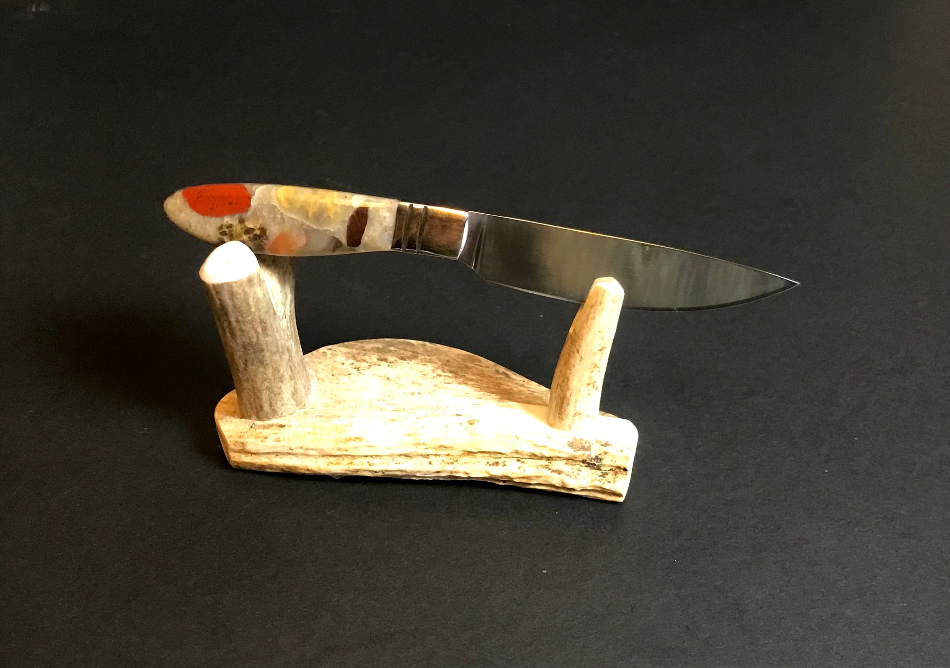 Puddingstone -Handle Paring Knife