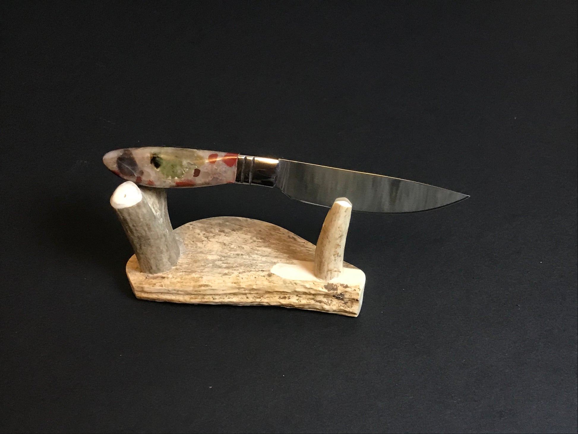 Puddingstone -Handle Paring Knife