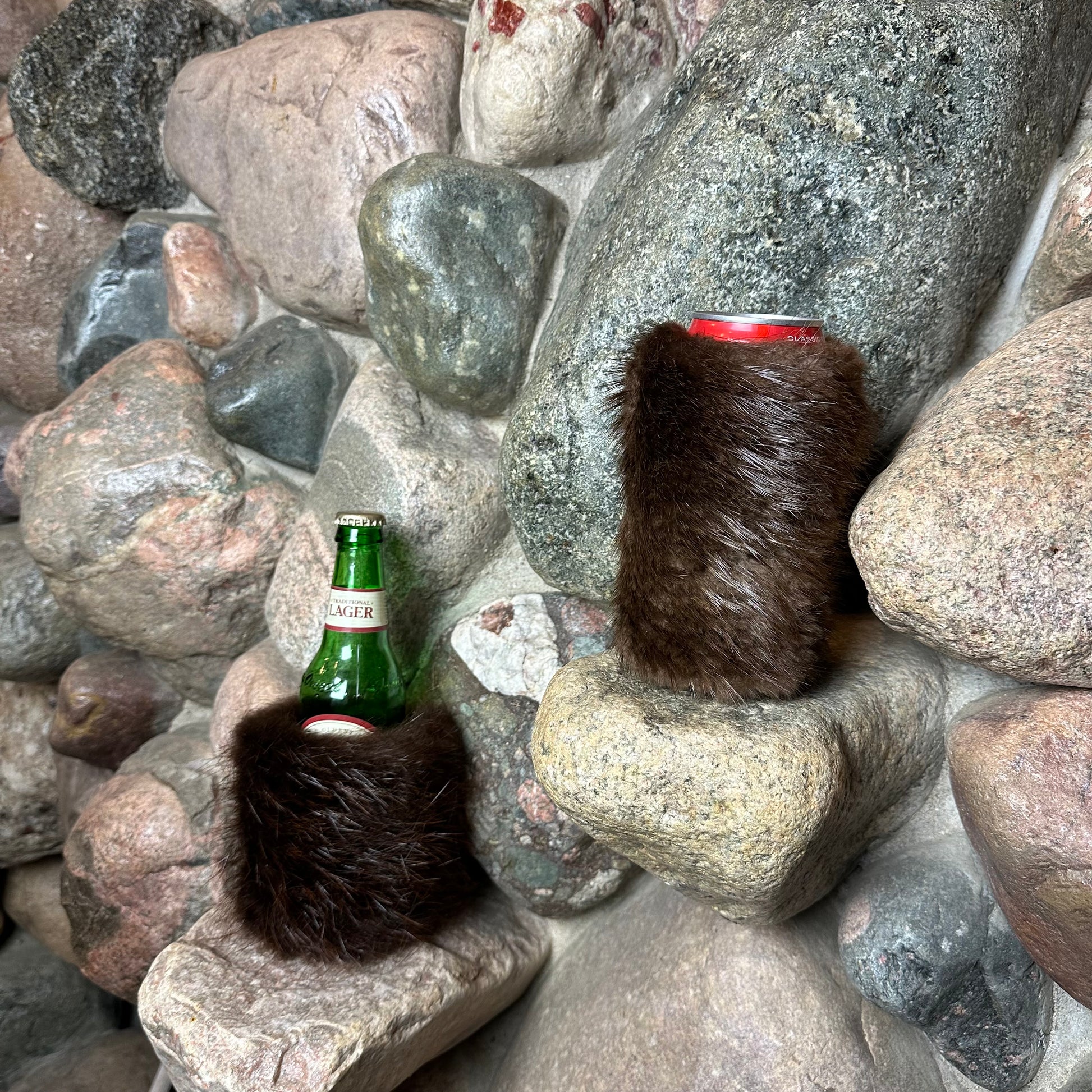 Slim Beaver Koozie