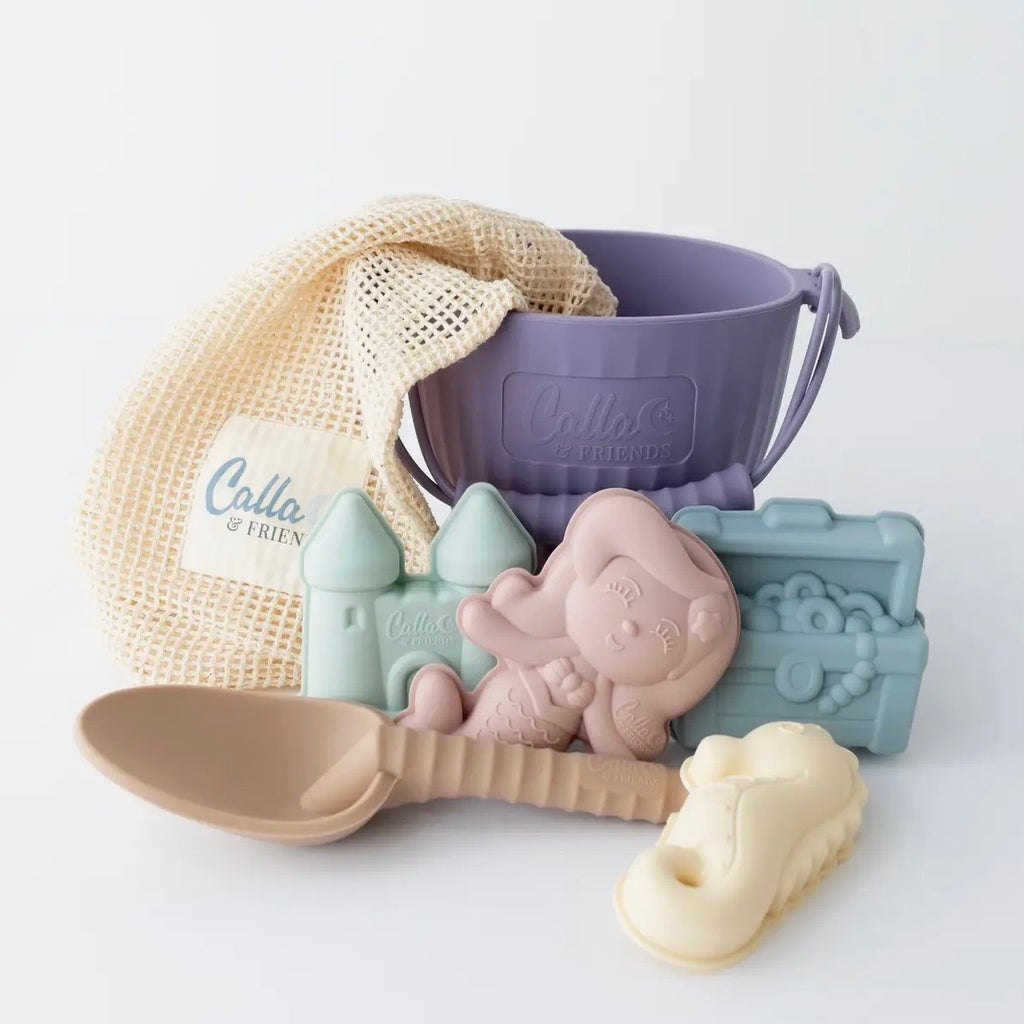 SILICONE BEACH TOY SET