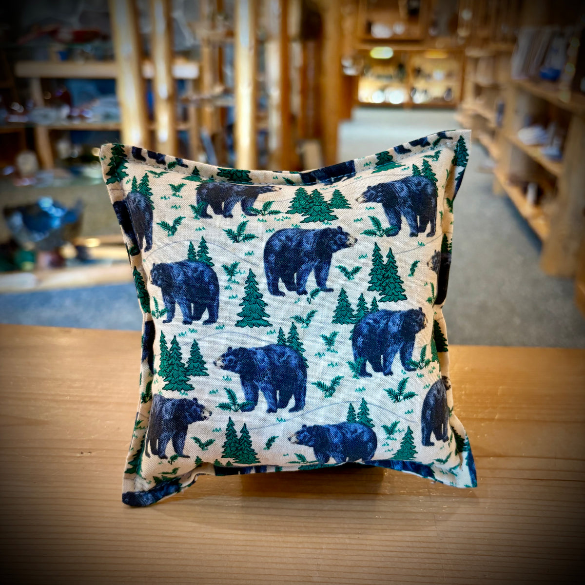 BEAR BALSAM PILLOW 6x6