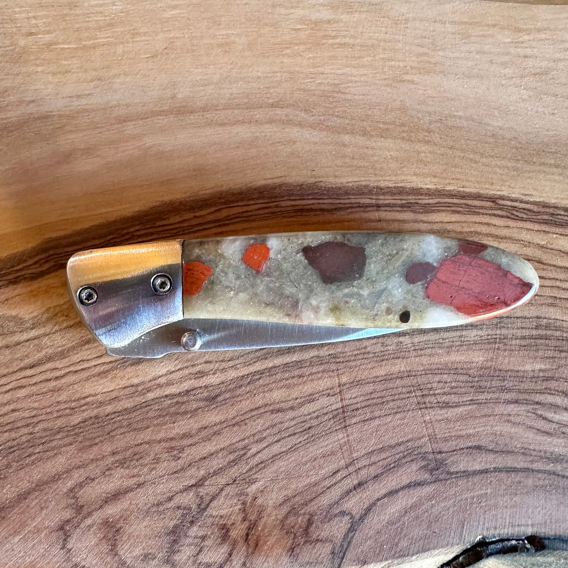 FOLDING POCKET KNIFE W/POCKET CLIP