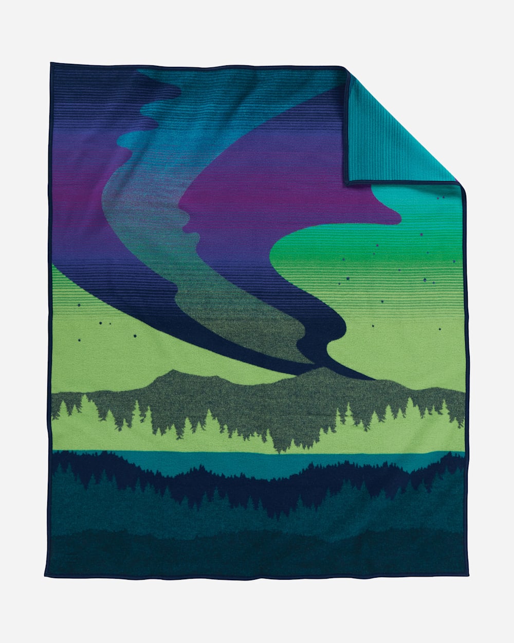 PENDLETON™️ JACQUARD NORTHERN LIGHTS ROBE BLANKET