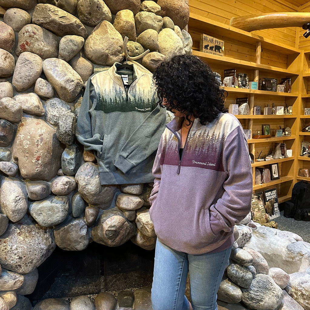 NATURE FLEECE 1/4 ZIP
