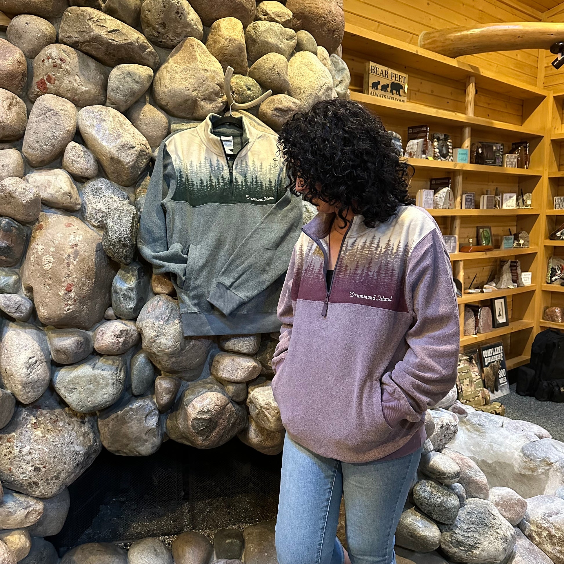 NATURE FLEECE 1/4 ZIP