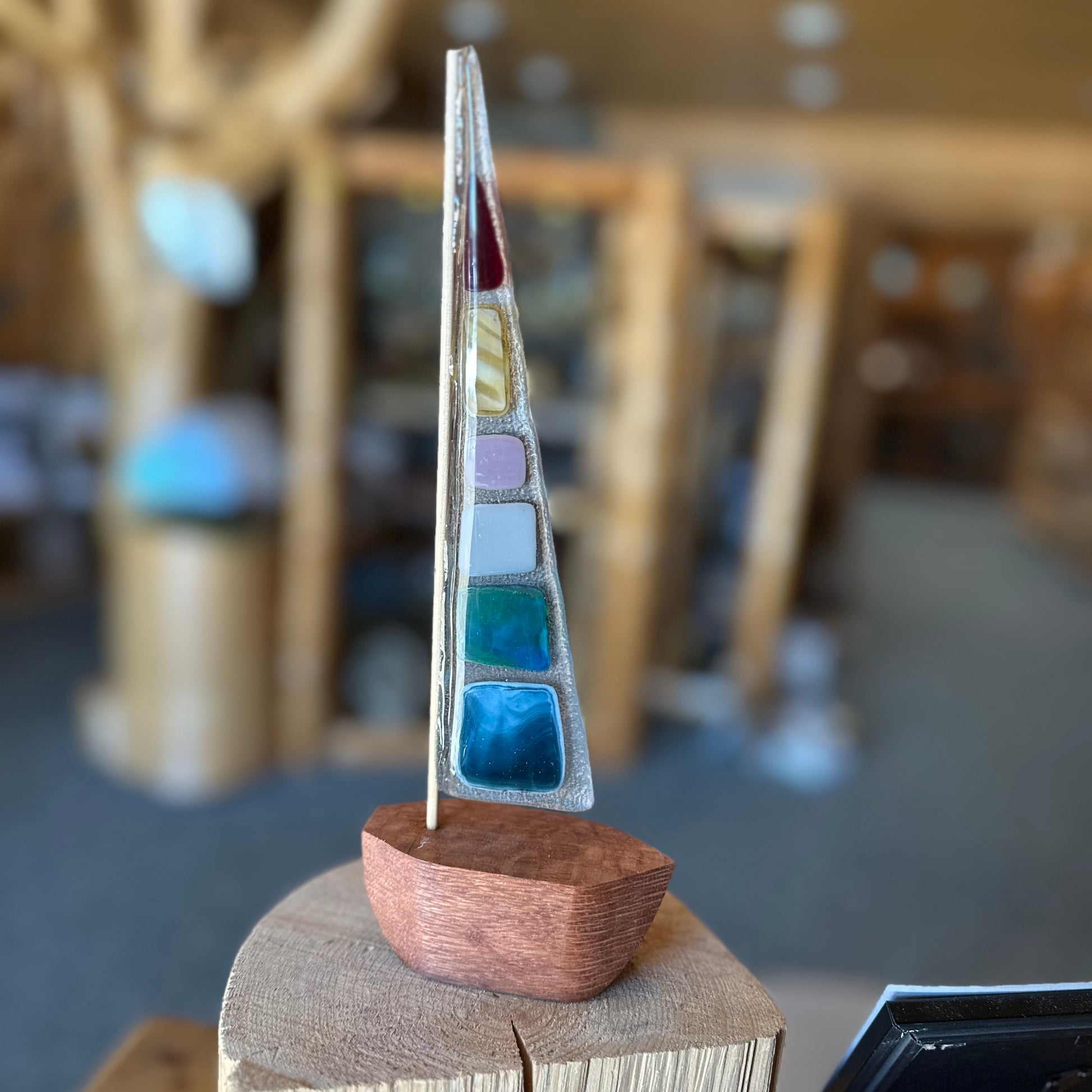 GLASS SAILBOAT SM