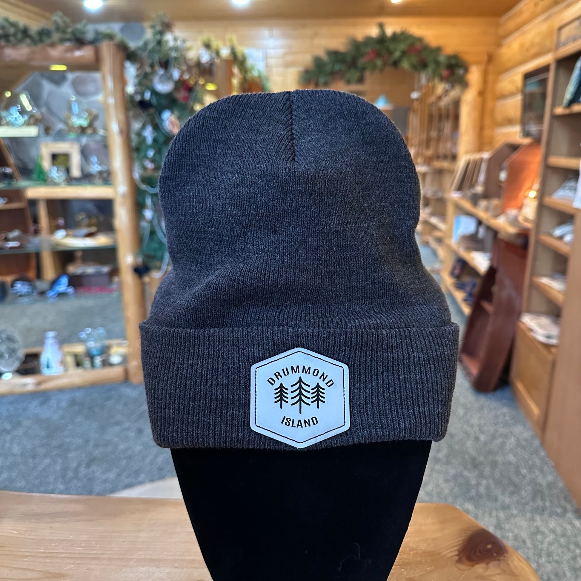 HEATHERED BEANIE W/CUFF