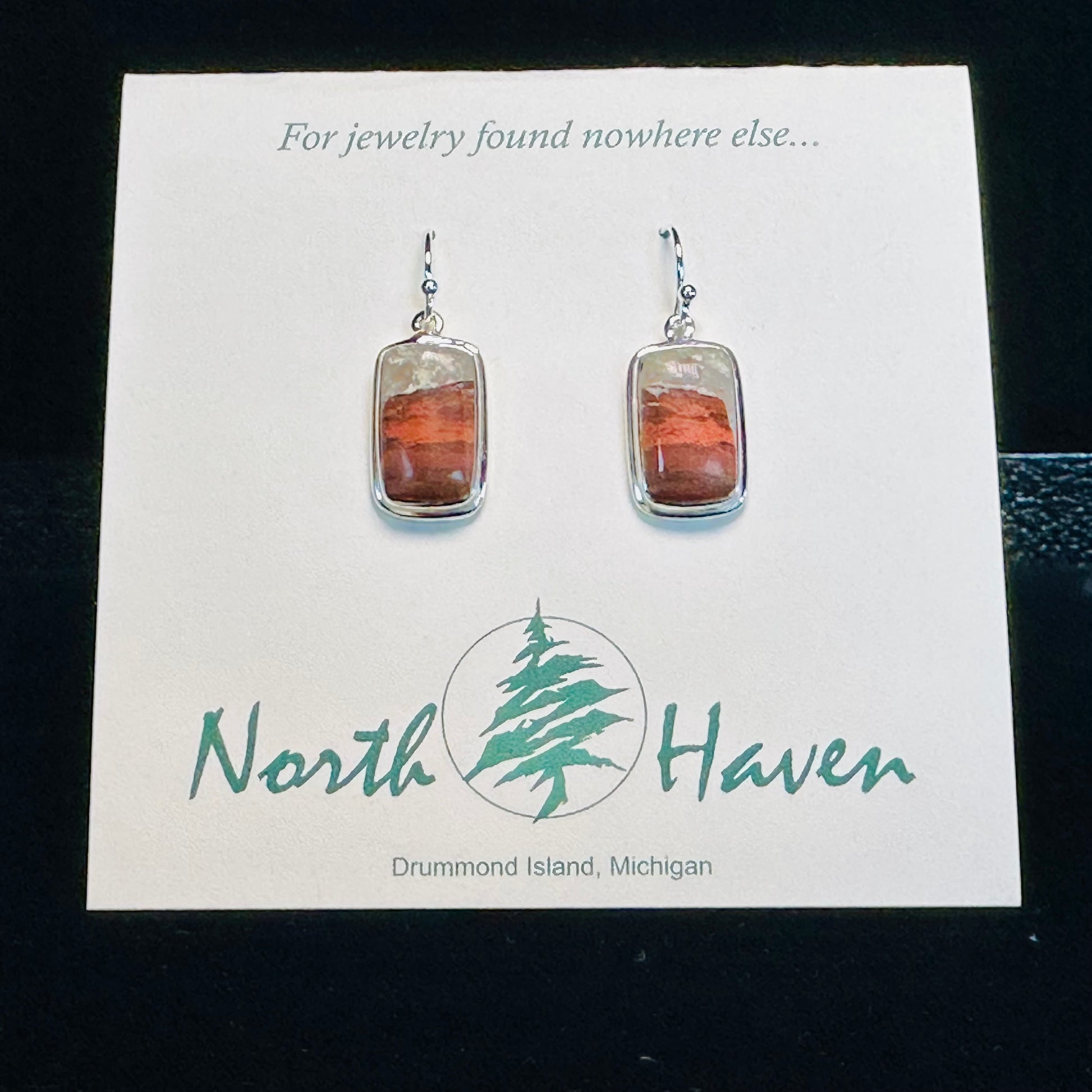 Solid Rectangle Wire Earrings