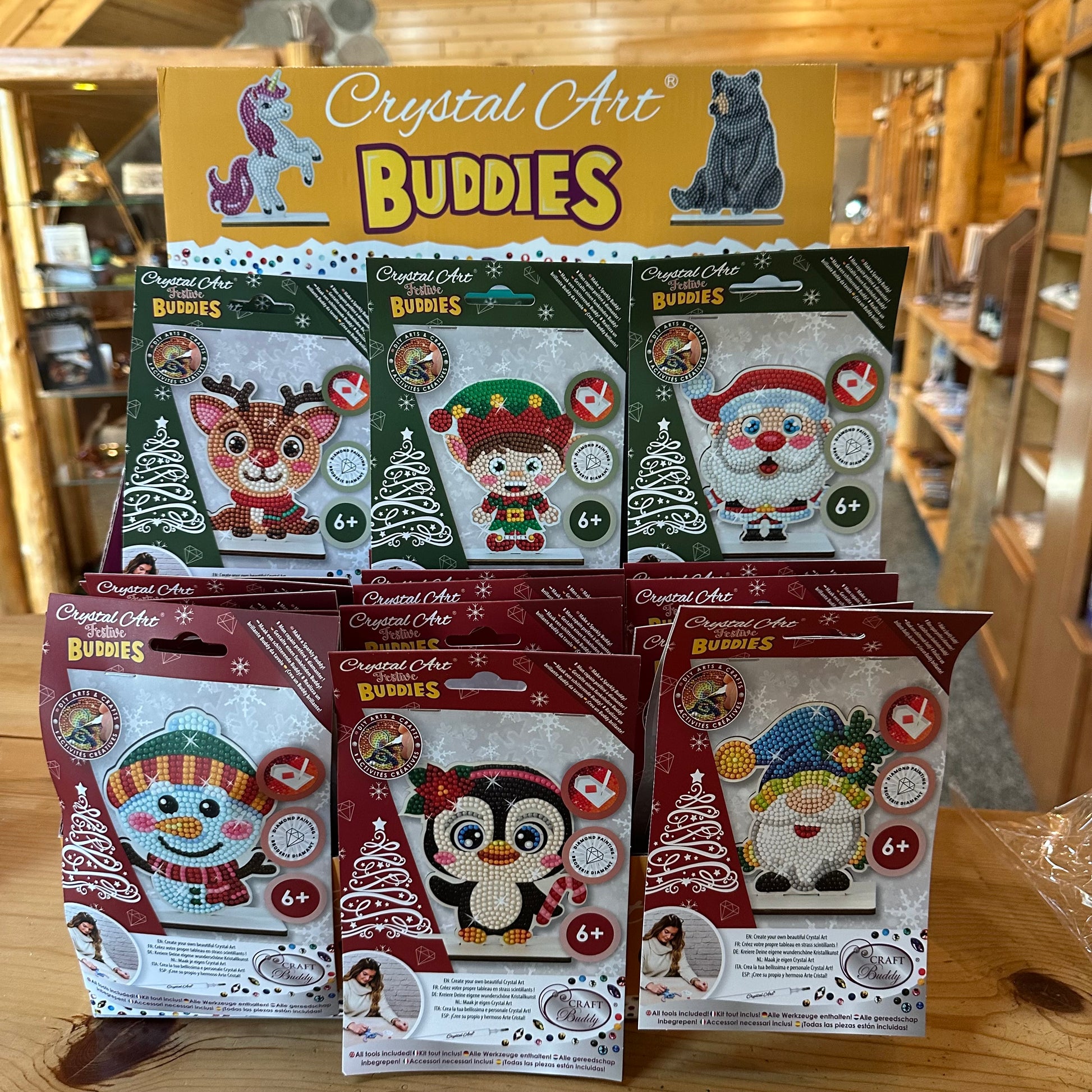 CRYSTAL ART HOLIDAY BUDDIES