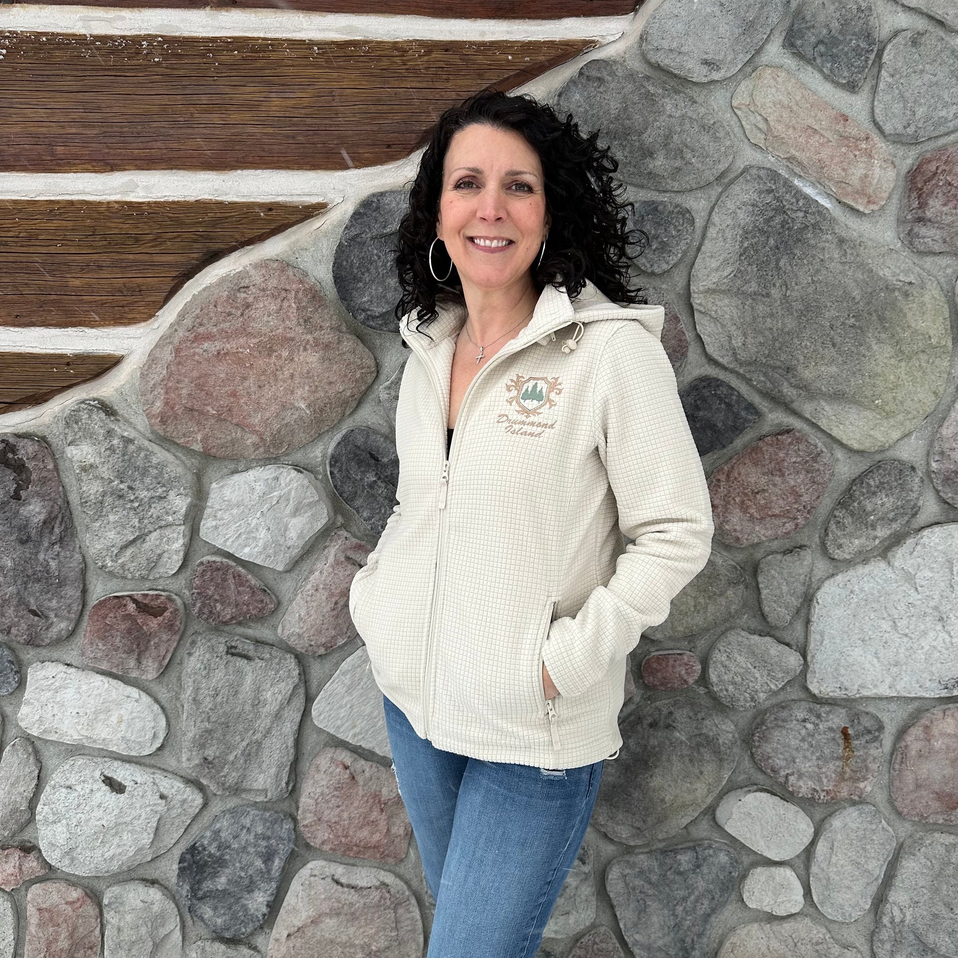 Waffle Fleece Jacket