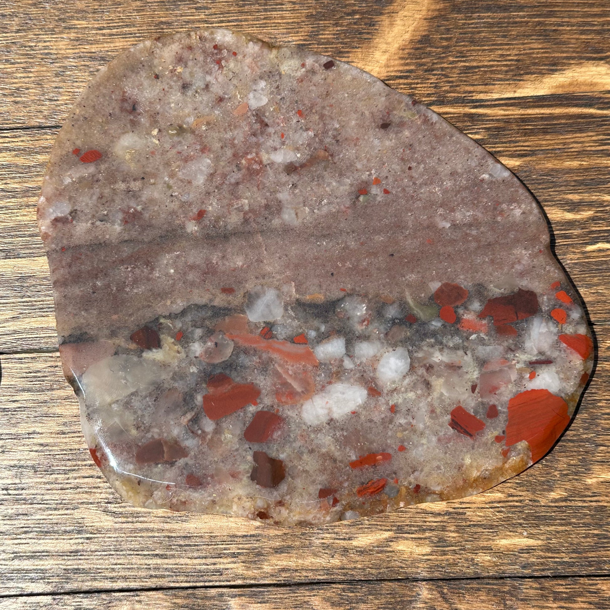 PUDDINGSTONE SLAB 7”
