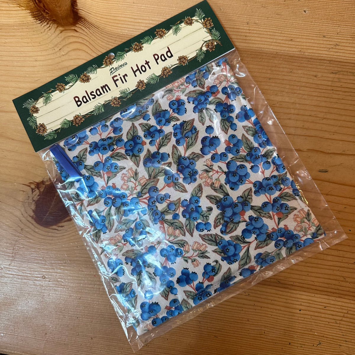 HOT PAD BLUEBERRIES 7x7