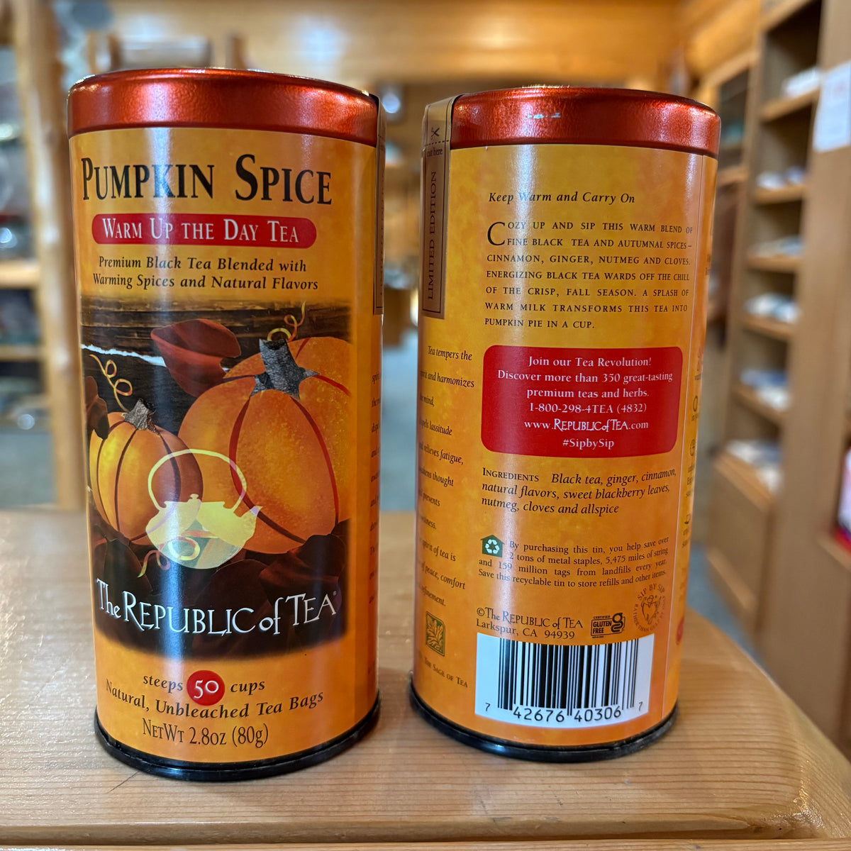 THE REPUBLIC OF TEA PUMPKIN SPICE