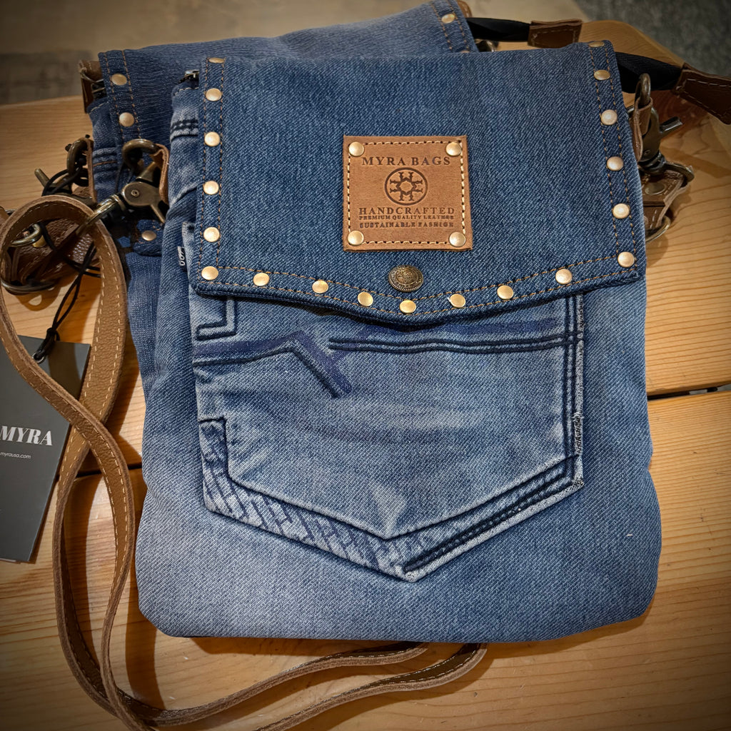 DAHLIA DENIM CROSSBODY BAG