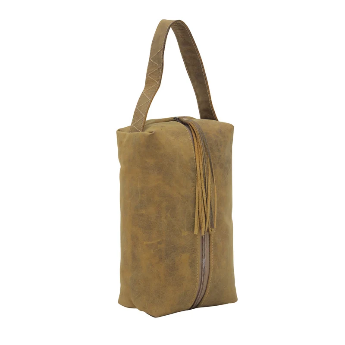 MARCEL TOILETRY BAG DARK BROWN