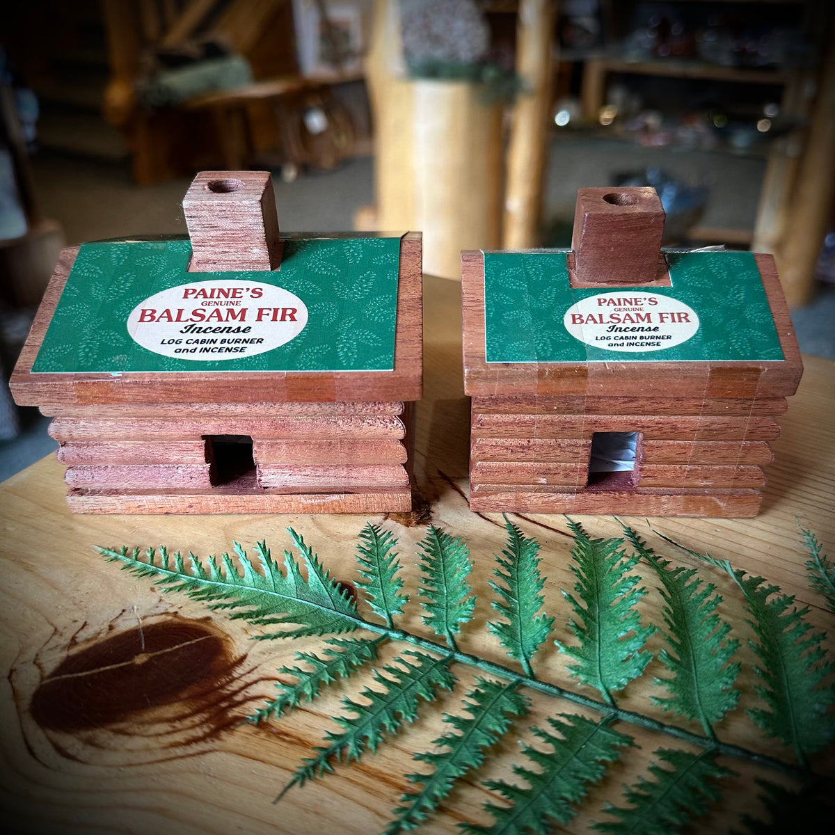LARGE LOG CABIN BURNER