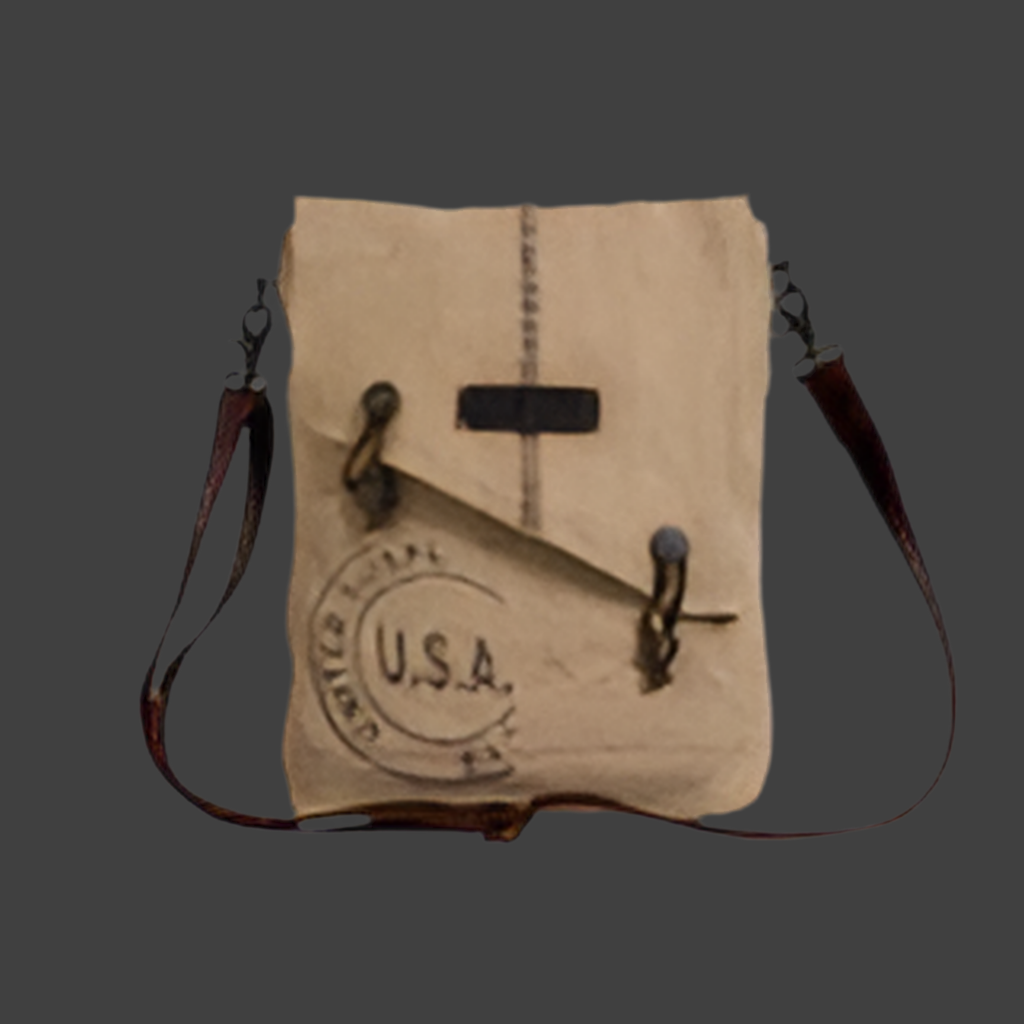 USA VINTAGE LOOK SHOULDER BAG