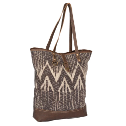 ART ON CANVAS TOTE BAG