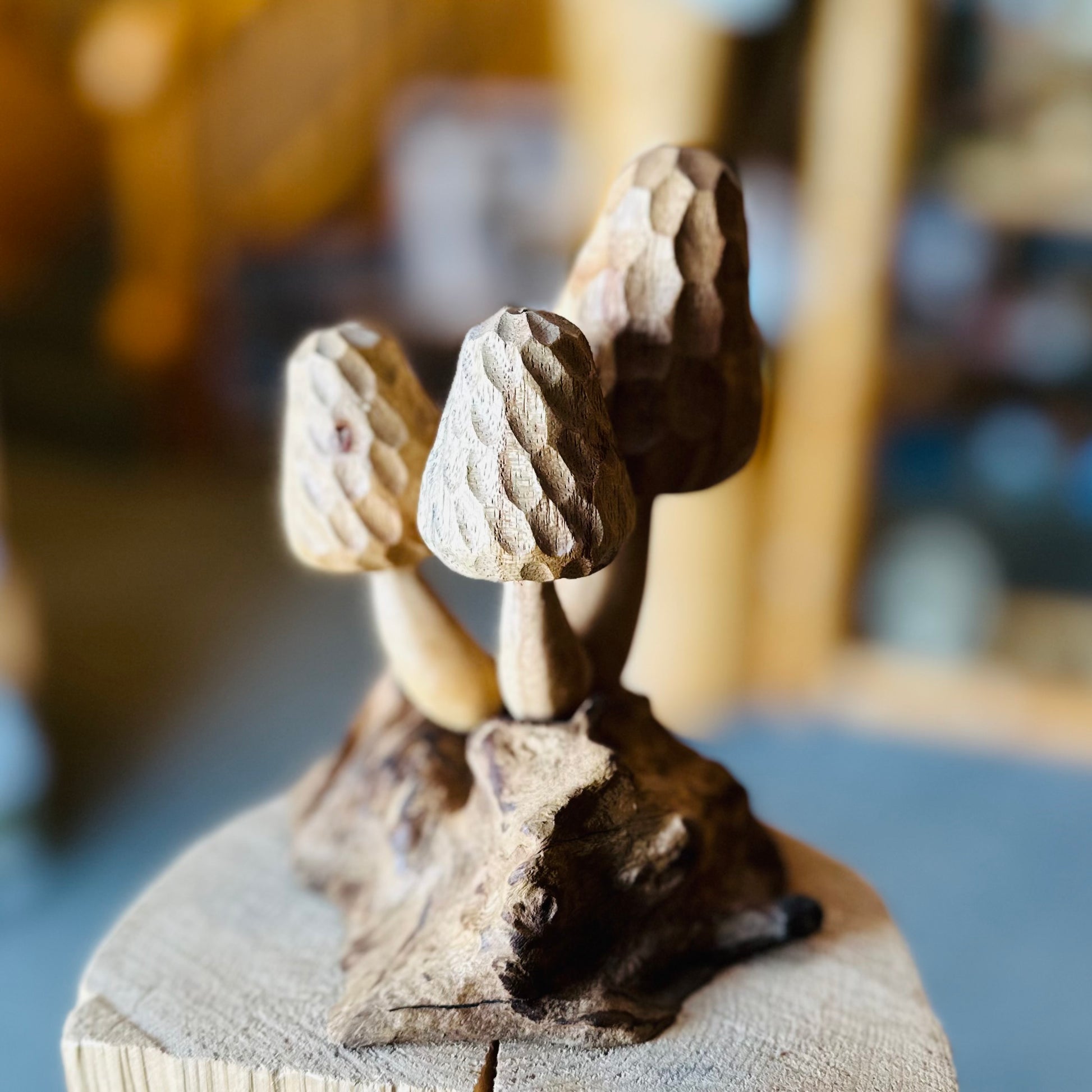 CHISELED TOP MOREL MUSHROOM
