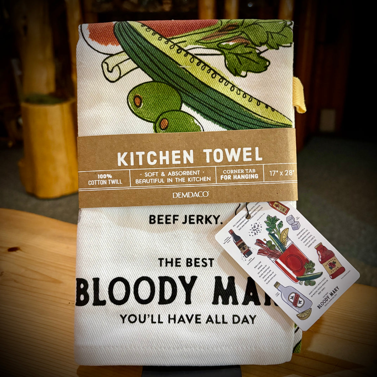 COTTON TWILL KITCHEN/BAR TOWEL