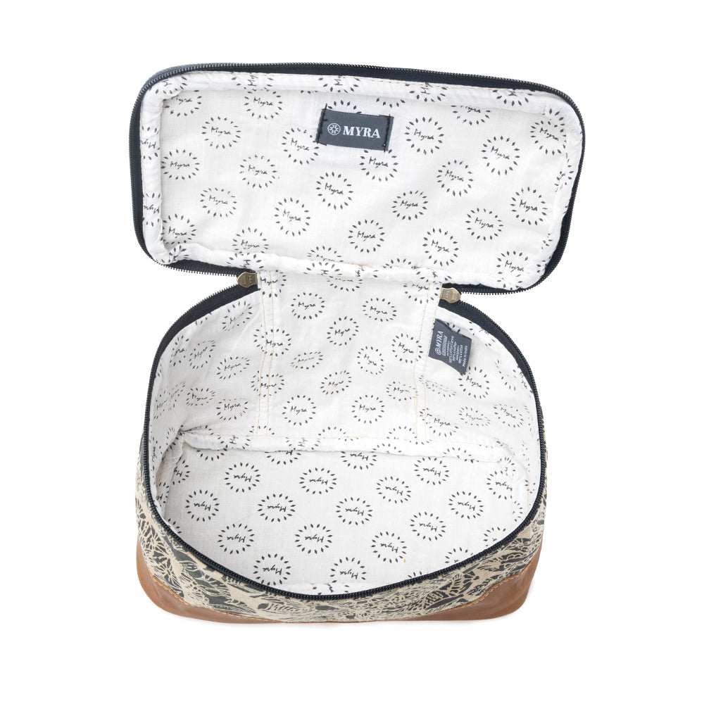 FLOWER DESIGN SHAVE BAG