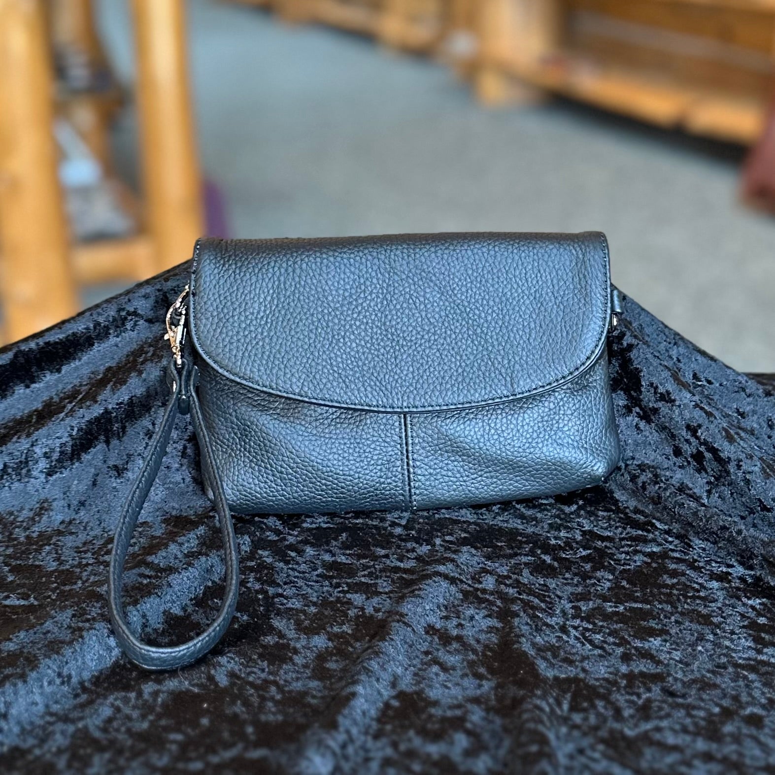 ITALIAN LEATHER CLUTCHES