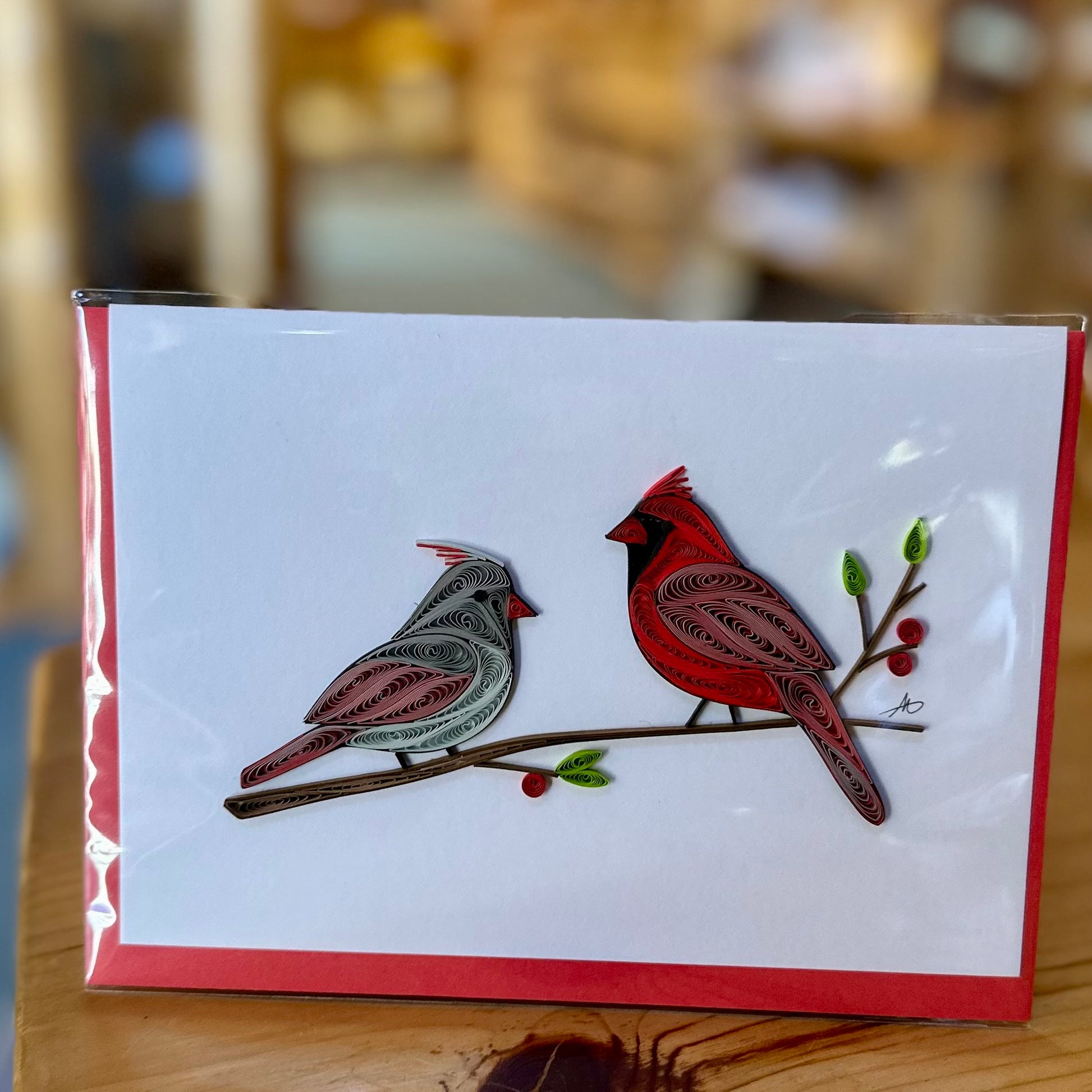 QUILLED GREETING CARDS BLANK