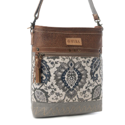 SAGEBROOK JACQUARD UPCYCLED CANVAS BAG