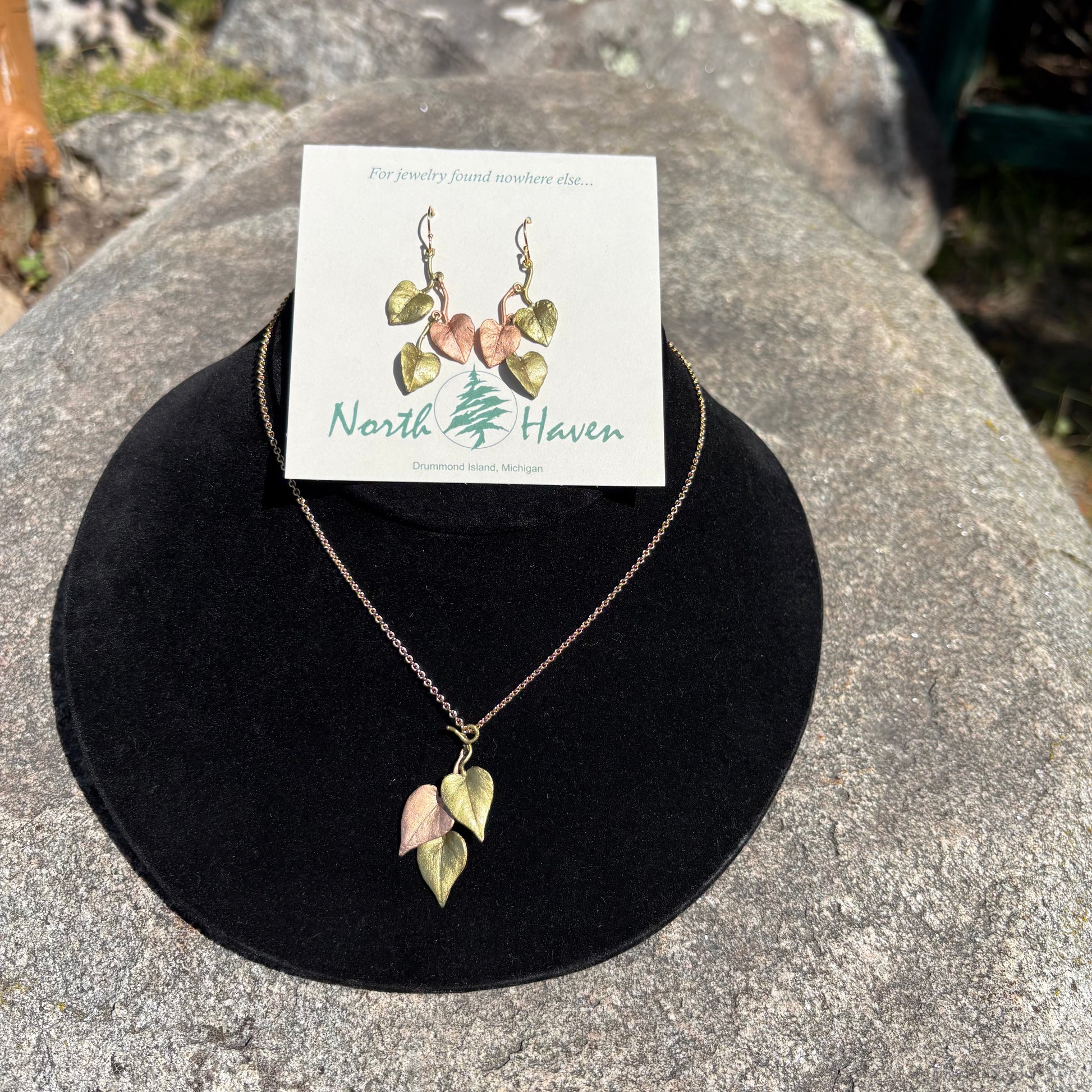 SWEET POTATO VINE PENDANT 18"ADJUSTABLE
