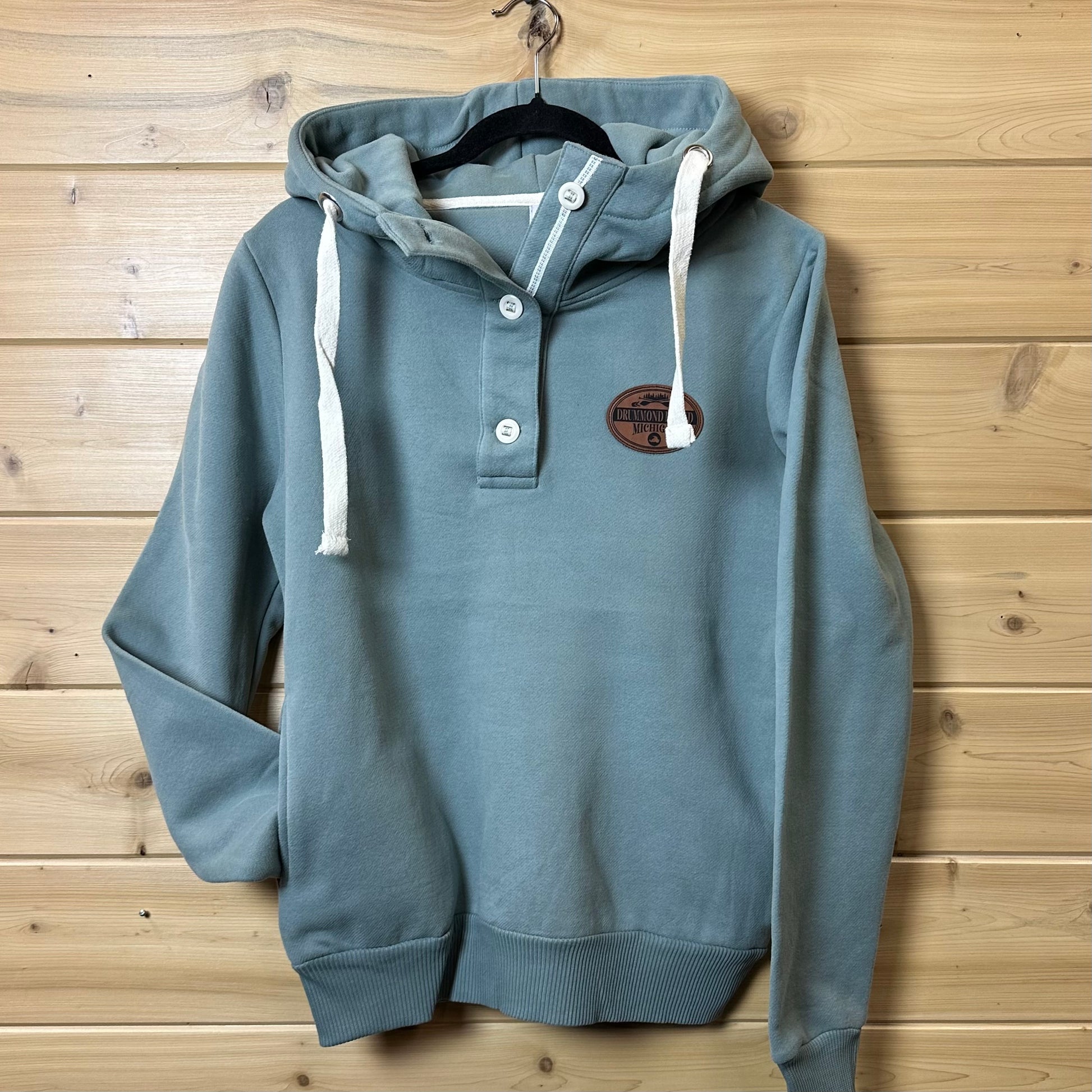 Lucid Ladies Button Hoodie