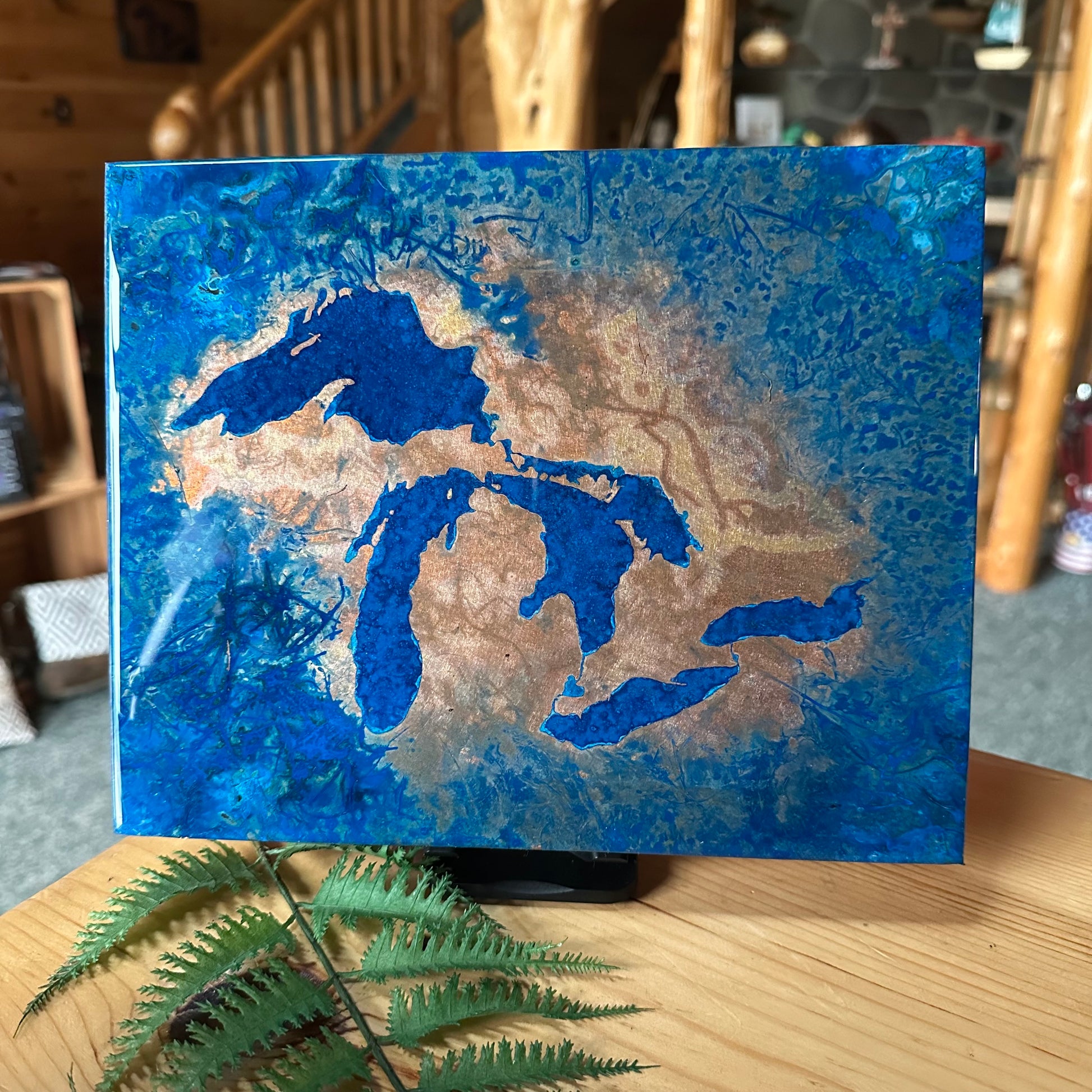 8X10  MICHIGAN FRAMED or FRAMELESS