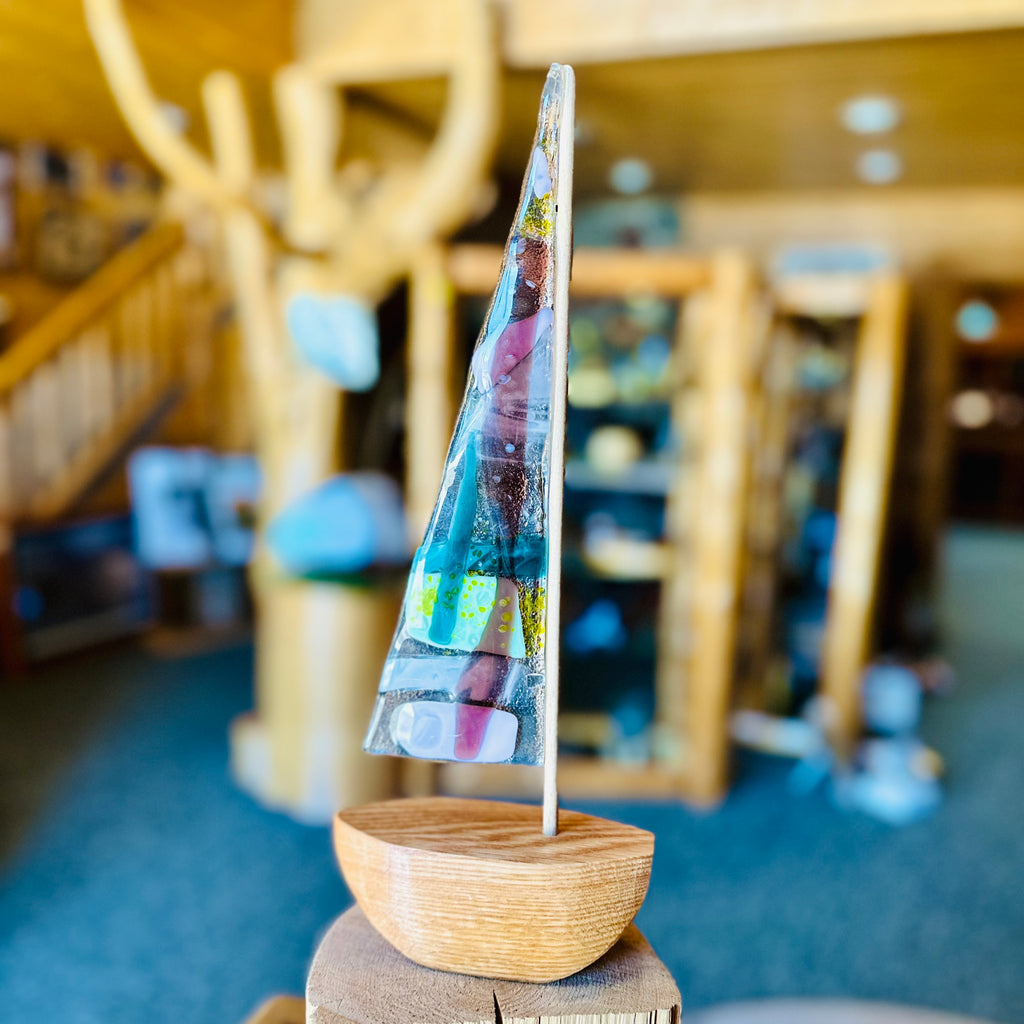 GLASS SAILBOAT LG