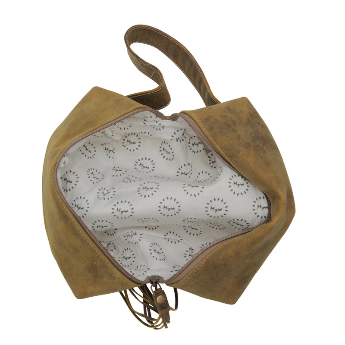 MARCEL TOILETRY BAG DARK BROWN