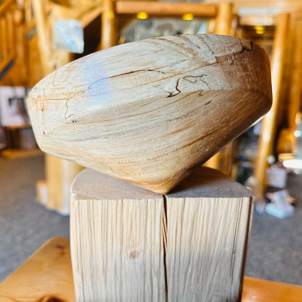 TWIRLY WOOD BOWL