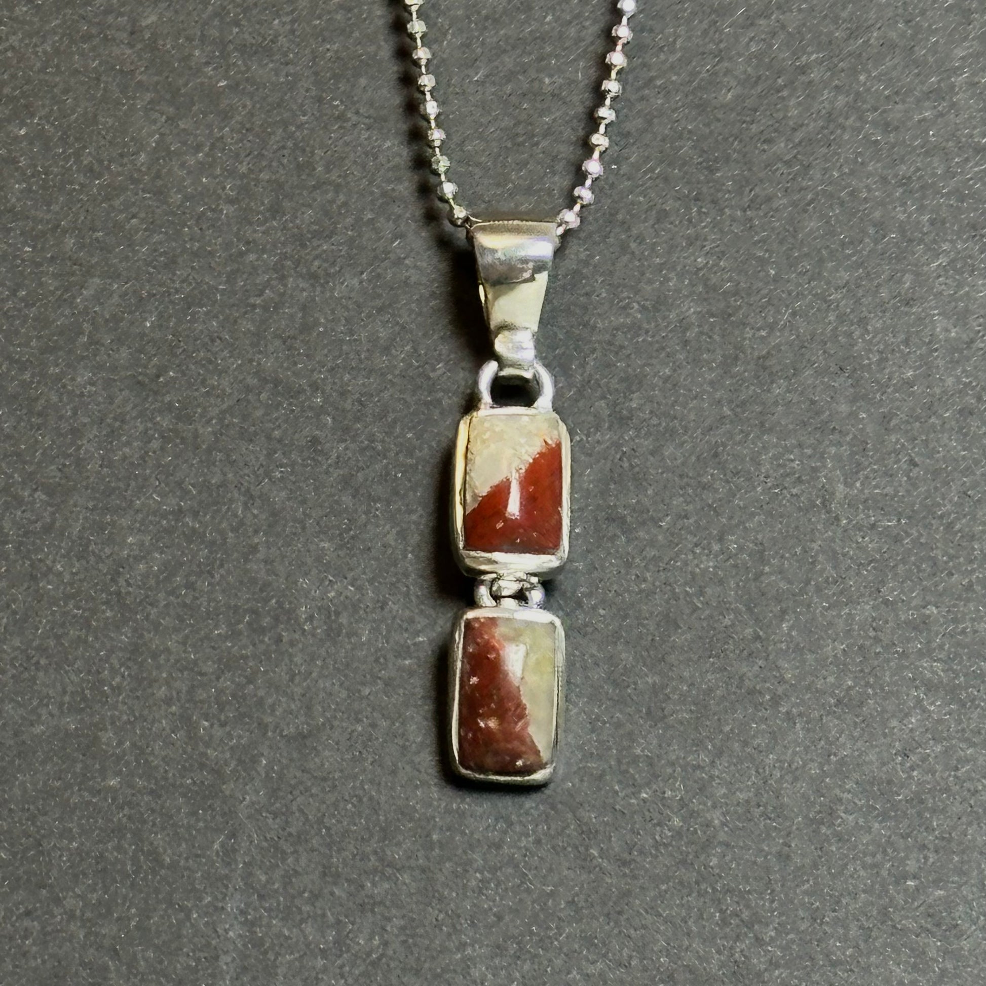 Puddingstone Two Piece Pendant