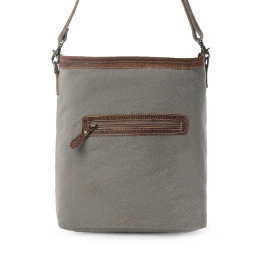 SAGEBROOK JACQUARD UPCYCLED CANVAS BAG