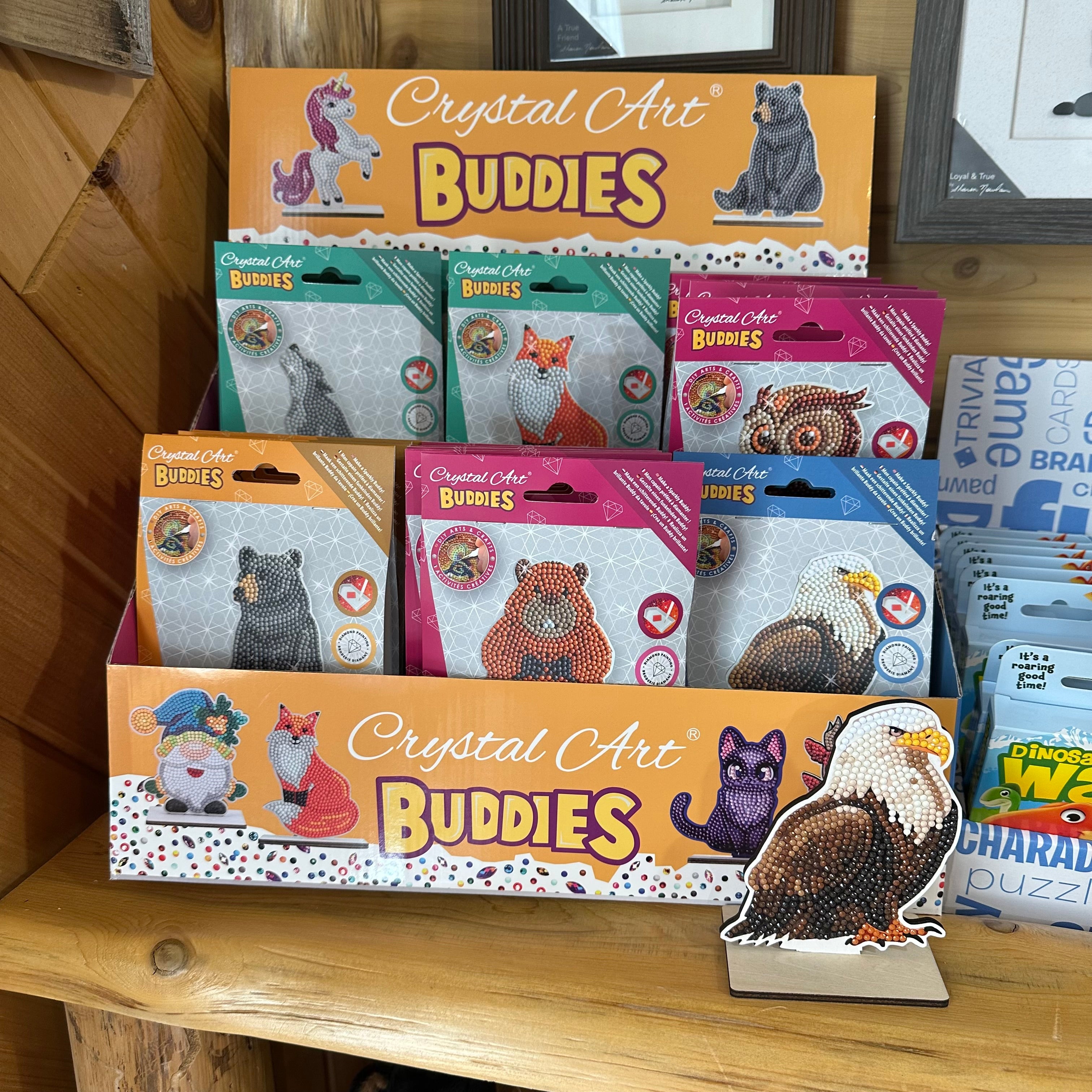 CRYSTAL ART WILDLIFE BUDDIES