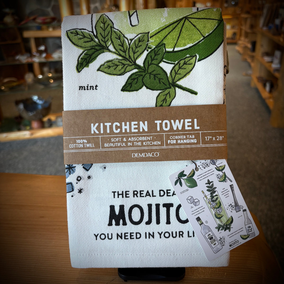 COTTON TWILL KITCHEN/BAR TOWEL