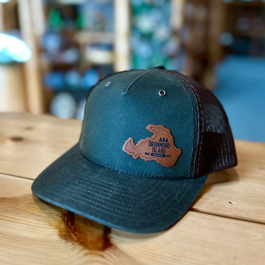 HAWTHORNE TRUCKER/CASUAL PERFORMANCE CAMO HAT W/PATCH