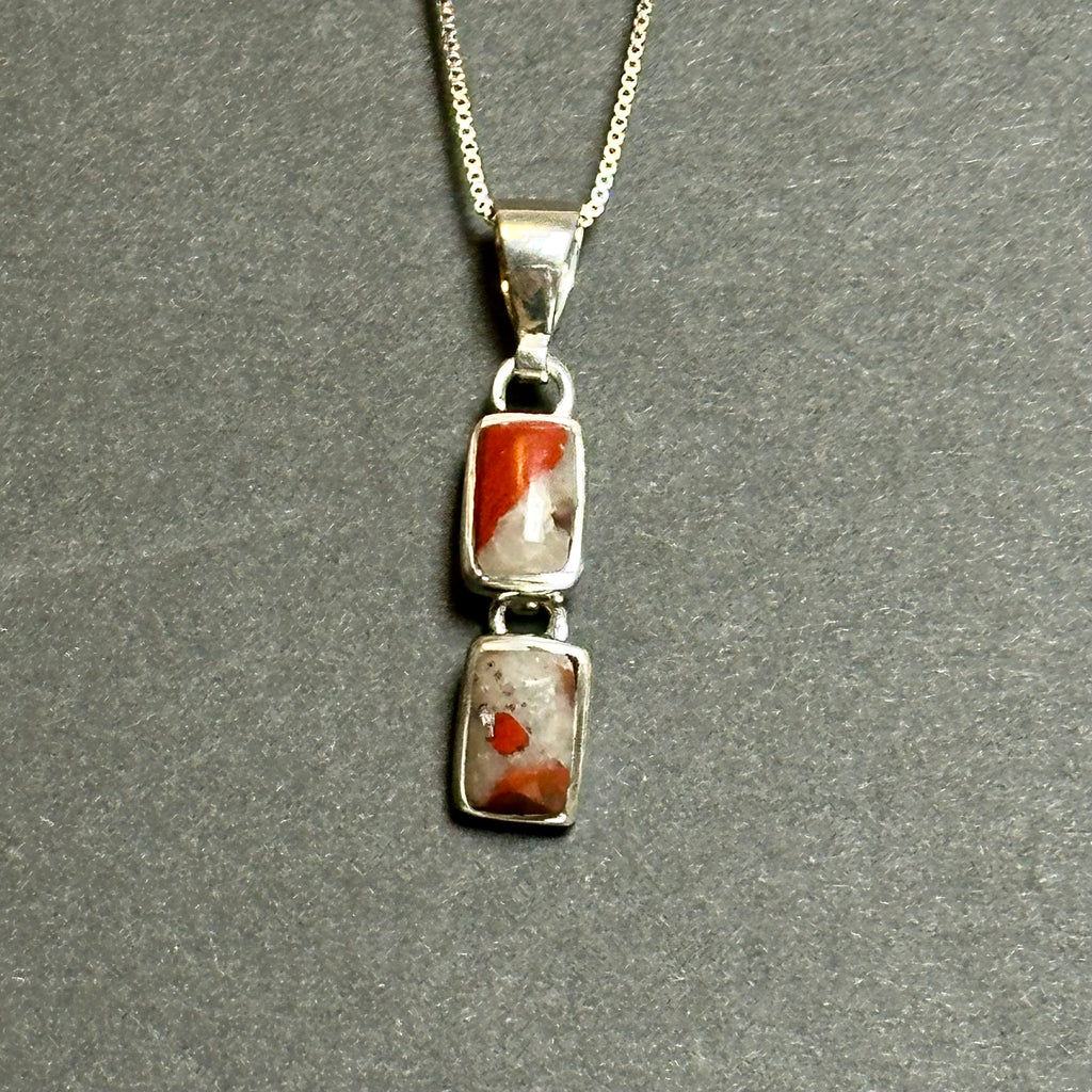 Puddingstone Two Piece Pendant