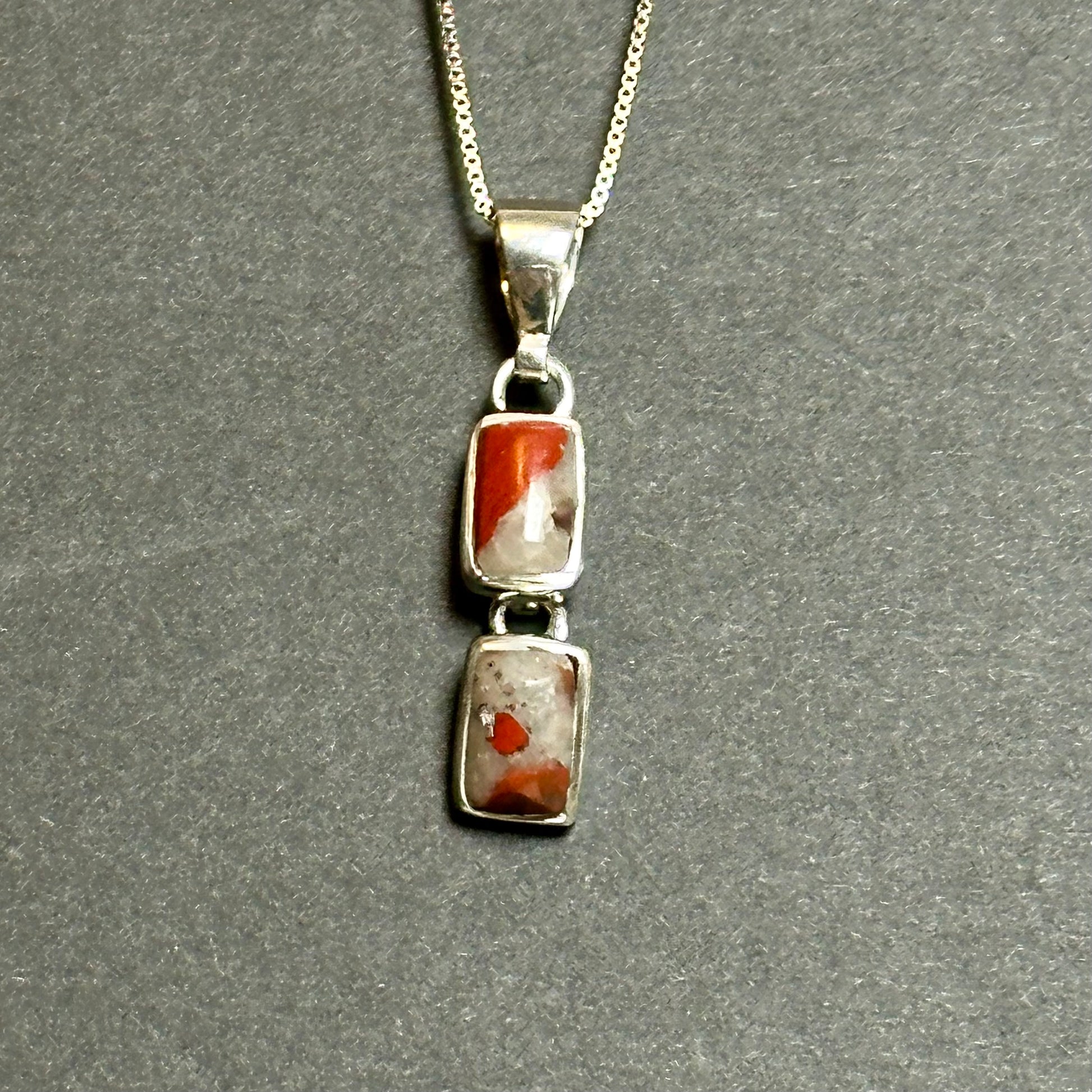 Puddingstone Two Piece Pendant