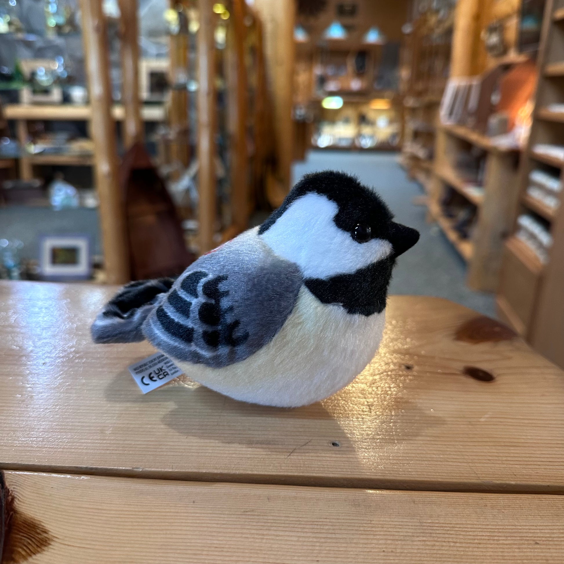 STUFFED BLACK CAPPED CHICKADEE