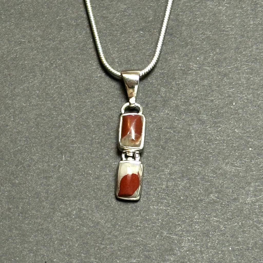 Puddingstone Two Piece Pendant