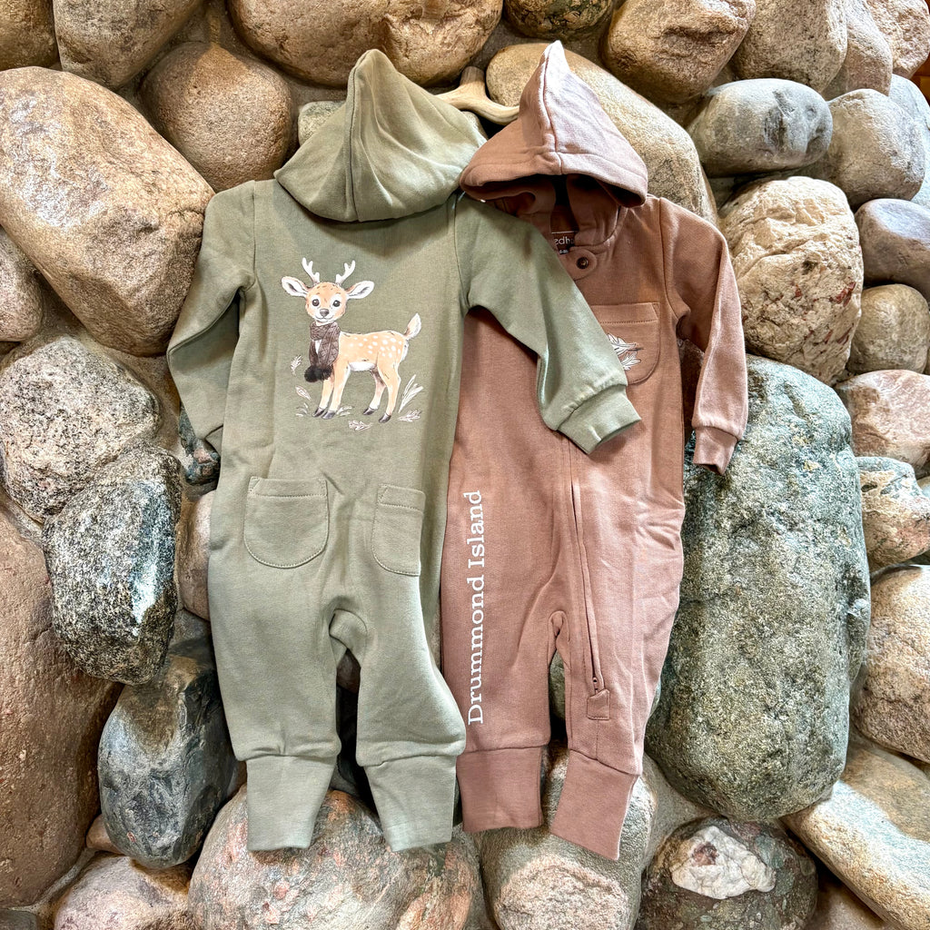ORGANIC COZY ZIPPER ROMPER