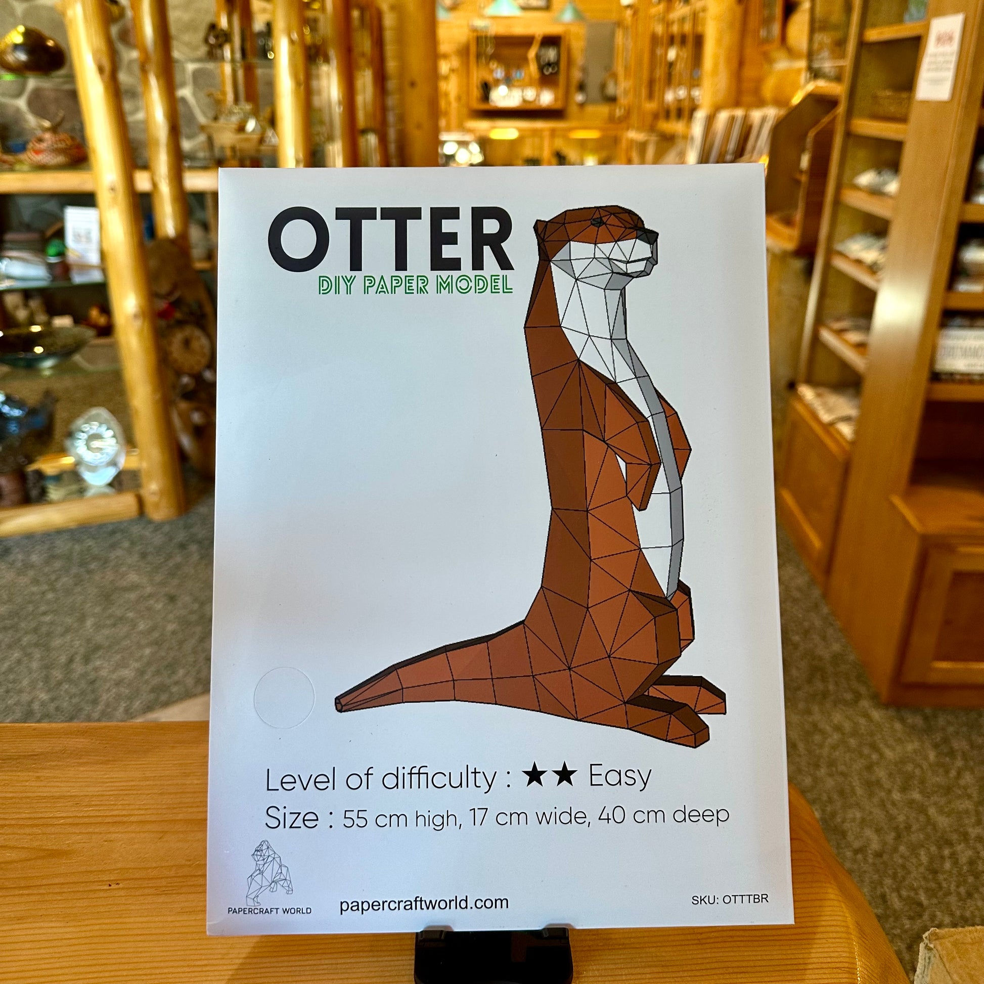 OTTER 3D PAPERCRAFT