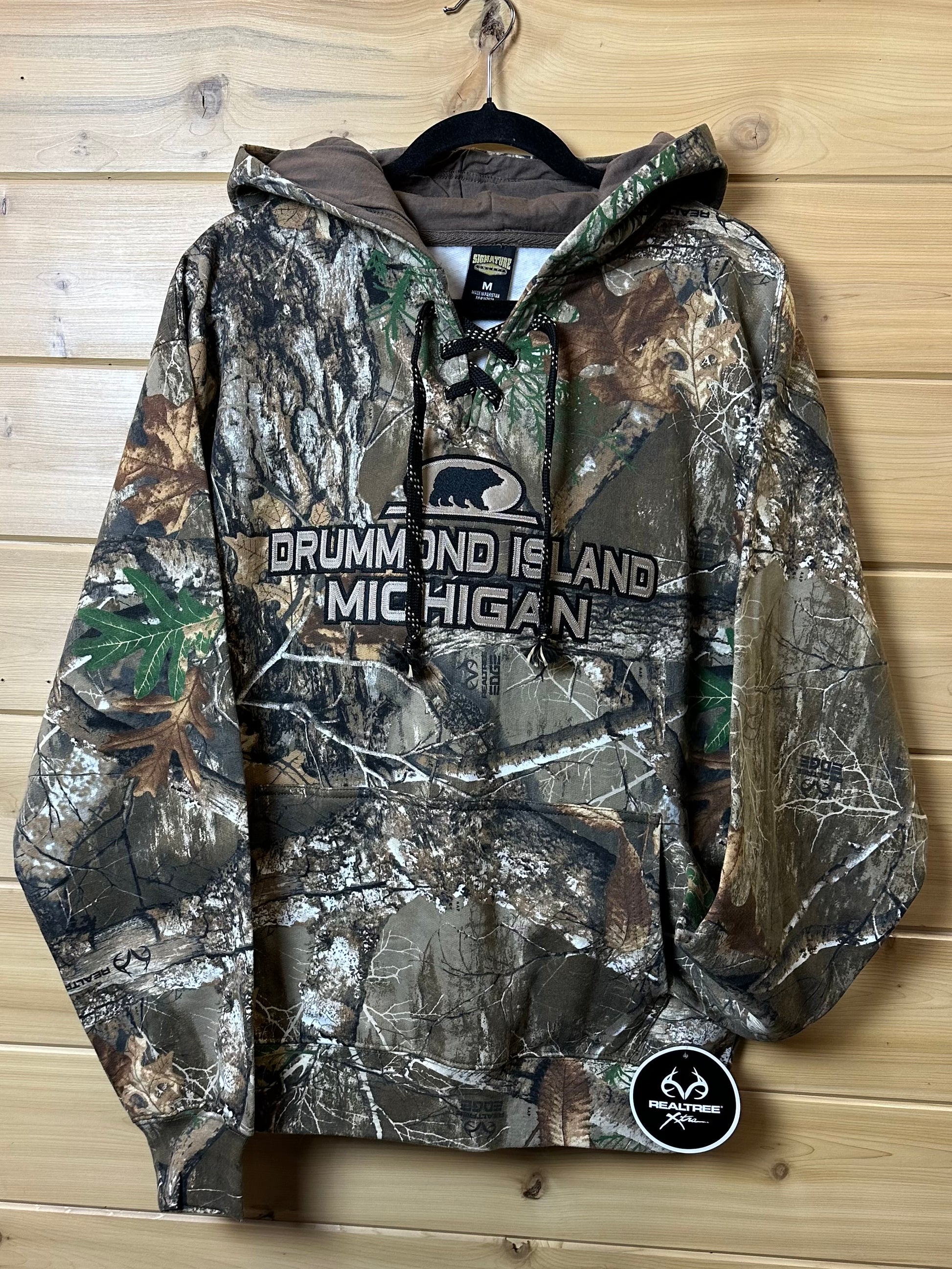 Real Tree Camo Laced Hoodie
